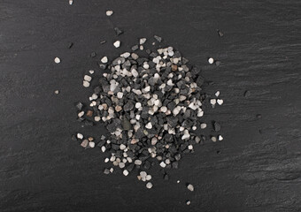 Gravel Pile, Grey Coarse Sand, Fine Granular Stones, Grit Sand, Small Grey Rock Texture