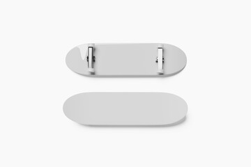 Blank Skateboards Mockup
