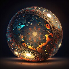 Mystical crystal ball, Generative AI
