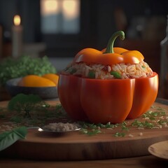 Stuffed pumpkin, Generative AI
