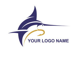fishing logo dsign vector