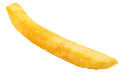 french fries, potato fry isolated on white background, full depth of field