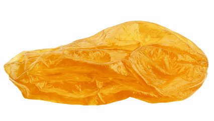 Raisin isolated on white background, full depth of field