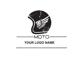 Naklejka premium Vintage Motorcycle Quotation Tshirt Design Illustration