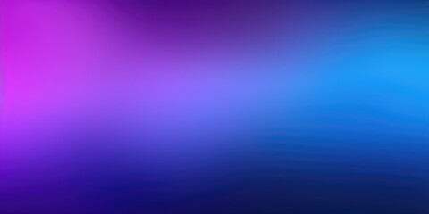 Cool blue and purple gradient background with copy space, banner design created with generative AI technology