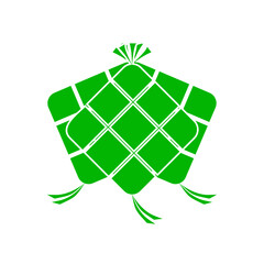icon ketupat ramadan vector