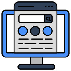        A premium download vector of web design 