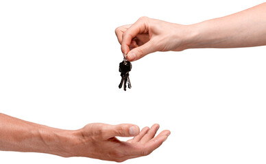Handing keys to someone else