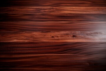 Mahogany wooden boards with natural pattern background texture wallpaper. Generative AI