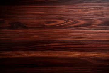 Fototapeta premium Mahogany wooden boards with natural pattern background texture wallpaper. Generative AI