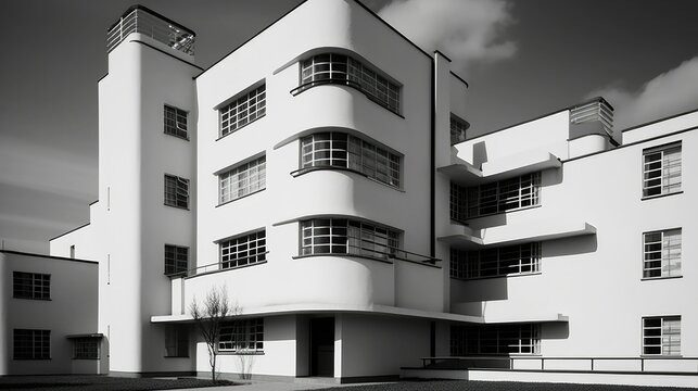 Simplistic design with bold lines and shapes