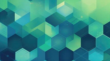Obraz premium Abstract wallpaper of hexagonal shapes