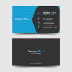 Business card design template, Clean professional business card template, visiting card,
