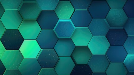 Abstract wallpaper of hexagonal geometric shapes