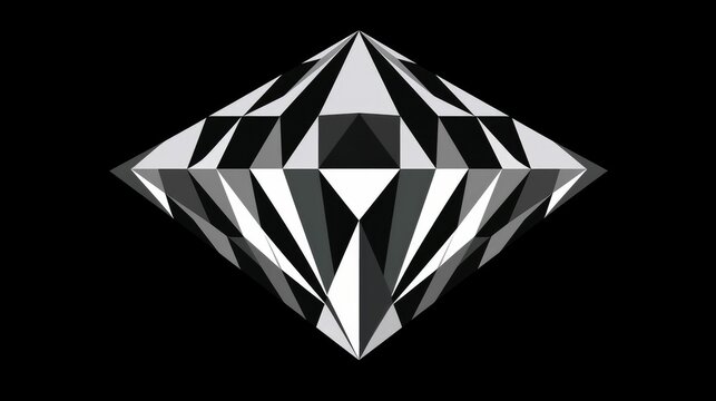 Fototapeta Diamond Illusion - Optical Illusion