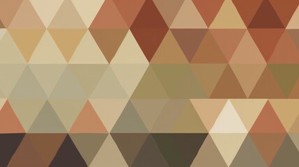 Muted triangle pattern with warm tones