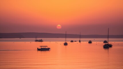 Gradient of Light Pinks, Oranges, and Gold