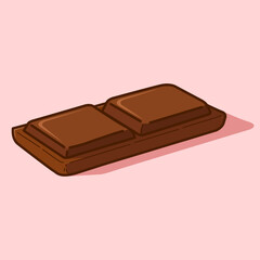chocolate bar illustration. 