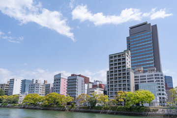 Fototapeta na wymiar 広島の都市風景