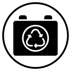 battery glyph icon