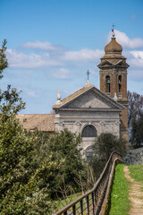 Fototapeta na wymiar Volterra na Toscana