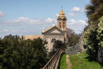 Naklejka premium Volterra na Toscana