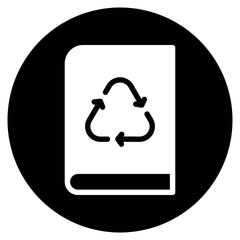 book glyph icon