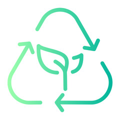 sustainability gradient icon