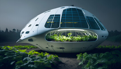 indoor garden of the future, to grow food