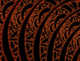 Imaginatory fractal abstract background Image