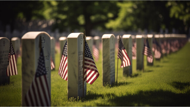 memorial day images, AI-generated