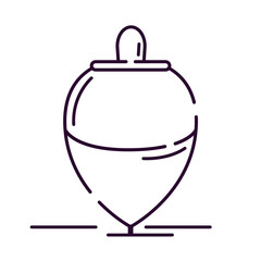 Isolated spin toy Sketch icon Vector