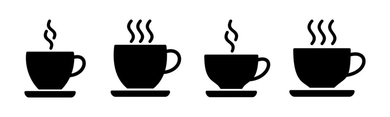 coffee cup icon vector illustration. cup a coffee sign and symbol