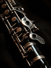 Obraz premium close up of a clarinet