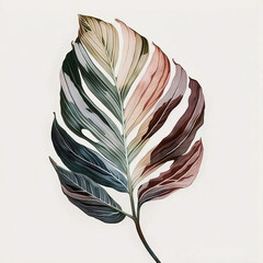 Calathea Leaf Illustration