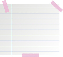 Sticky note vector, Memo Vector 