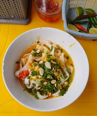 Traditional noodles in central Vietnam