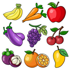 fruits and vegetables