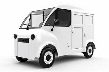 car isolated on white background