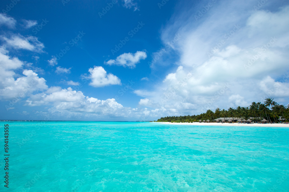 Canvas Prints beach and tropical sea. beach landscape