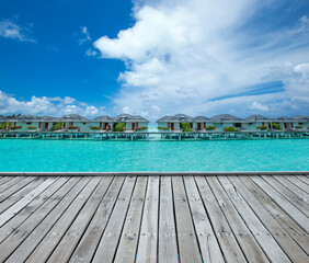 Obraz premium beautiful beach and tropical sea