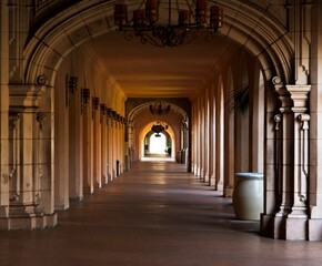 Tunnel at Balboa Park