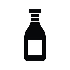 ketchup icon vector design template in white background
