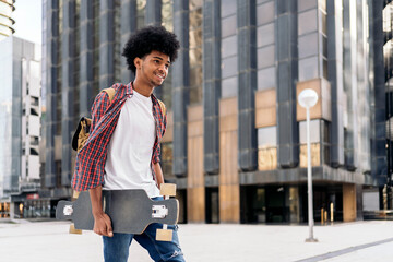 Skater Boy in the City