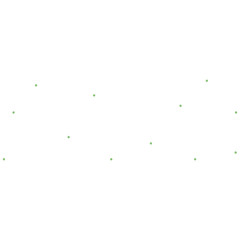 Green Hand Drawn Dot Scribble