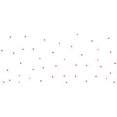 Red Hand Drawn Dot Scribble