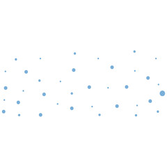 Blue Hand Drawn Dot Scribble