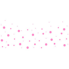 Pink Hand Drawn Dot Scribble