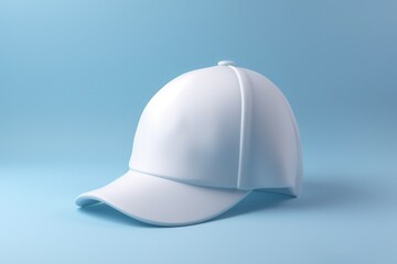 white hat on a white background from generative ai