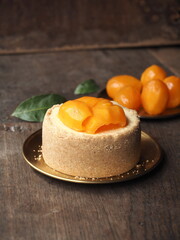 fresh Mayongchid, Plango or sweet marian plum cheesecake
